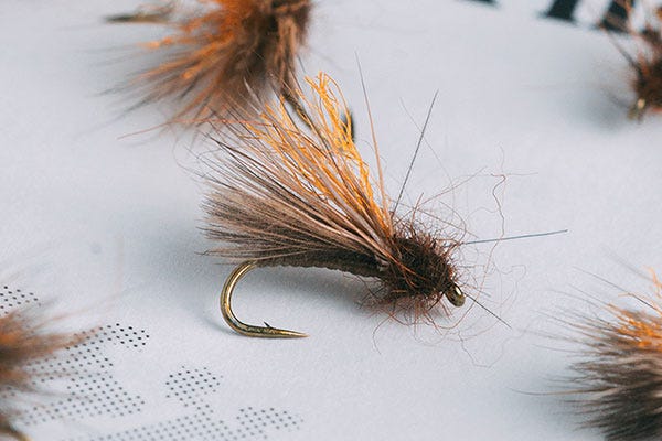 How to Tie Sam Wike's Hi-Viz Spent Caddis