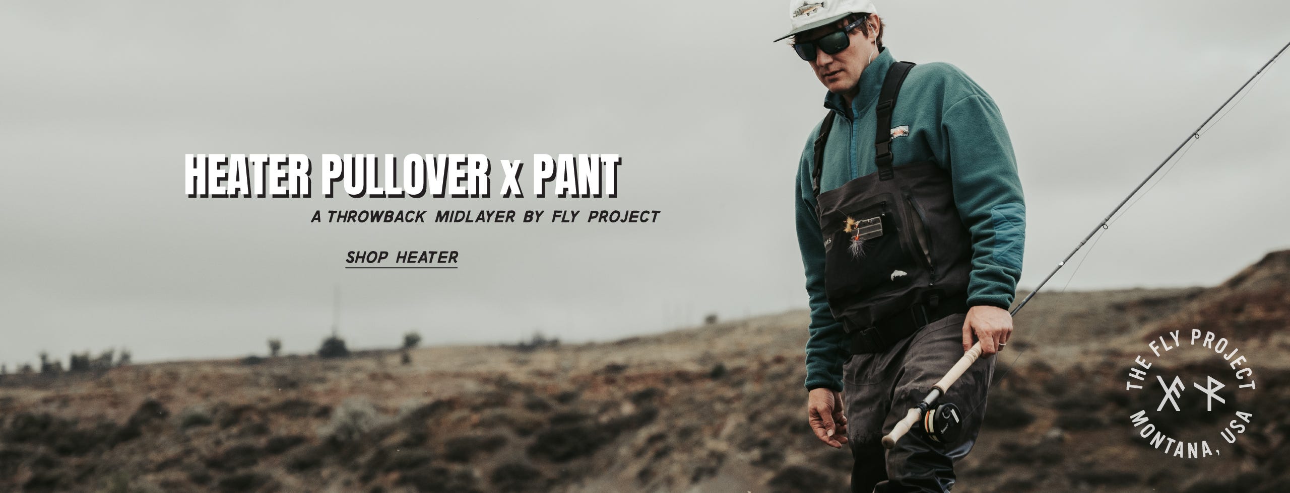 Introducing the Fly Project Heater Pullover and Pant, a throwback midlayer by Fly Project.