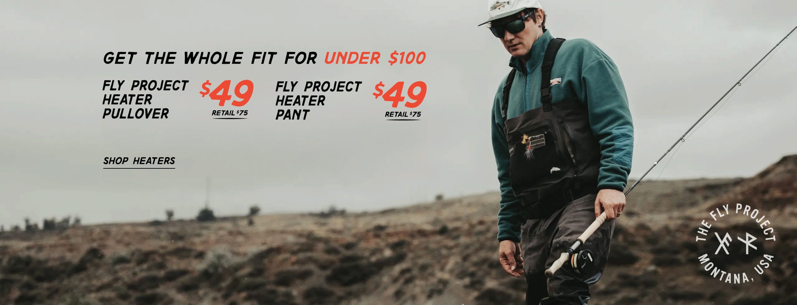 The Fly Project Heater Pullover and Pant, a throwback midlayer by Fly Project. Now $49 Each