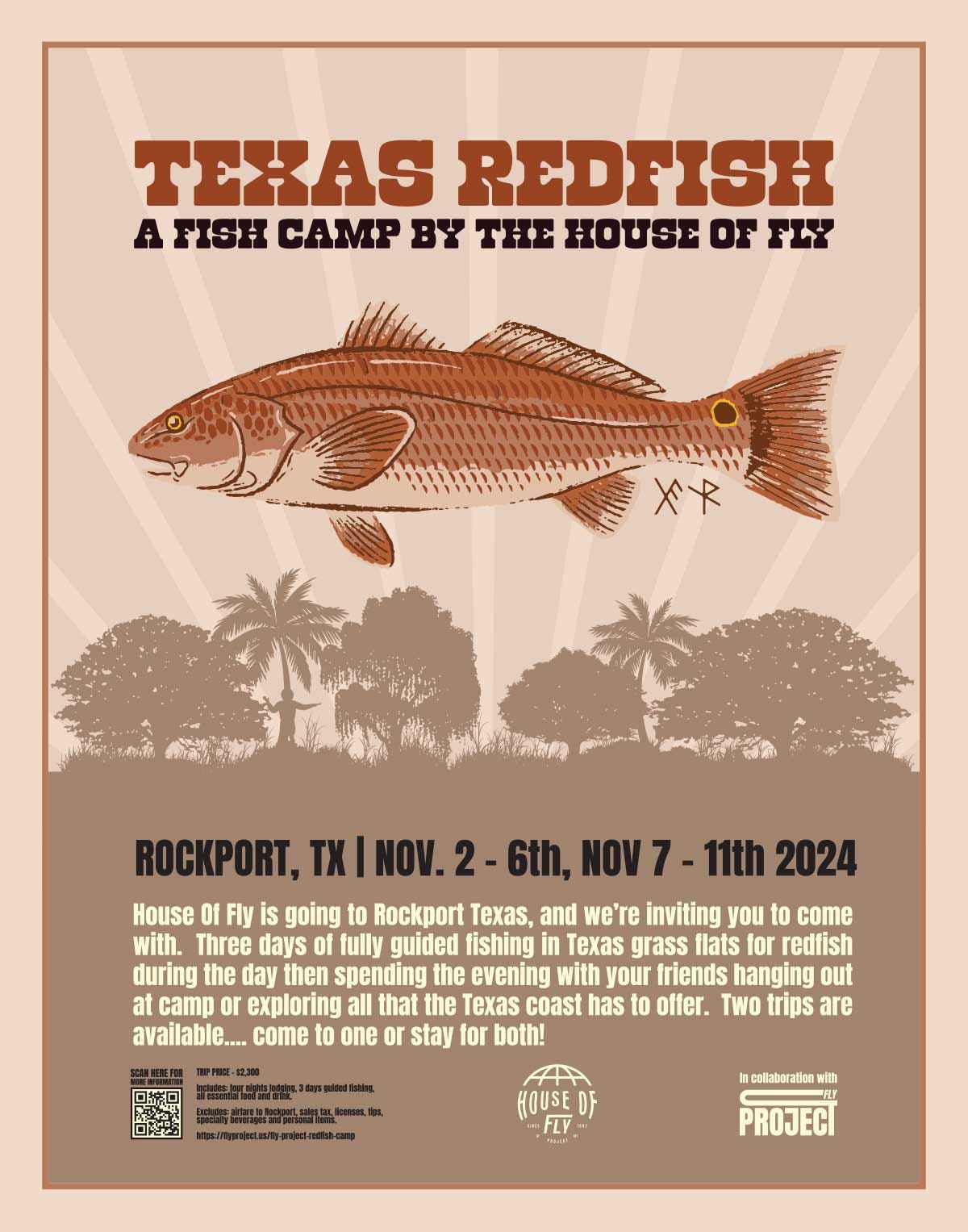 House of Fly Redfish Camp 2024